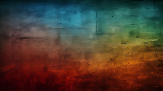 Un gradiente strutturato di colori illustrazione di arte digitale