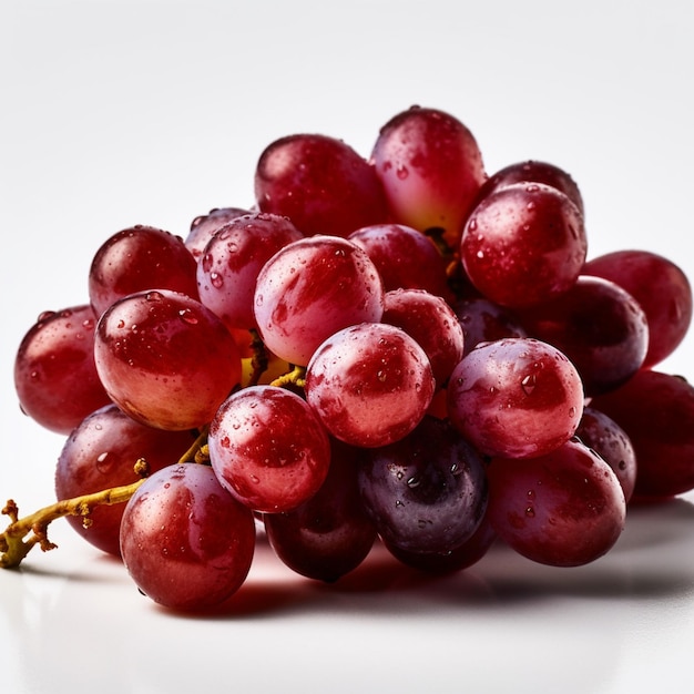 Un grappolo d'uva con la scritta "a lato"