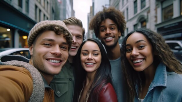 Un gruppo di persone in posa per una foto