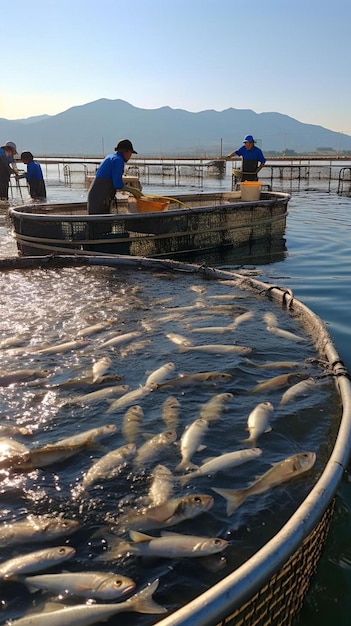 un gruppo di persone su una barca in acqua