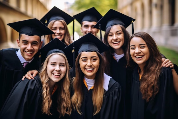 un gruppo di studenti posa per una foto.