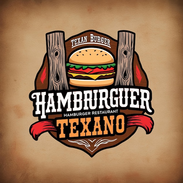 Un hamburger con le parole "chase burger" sopra.