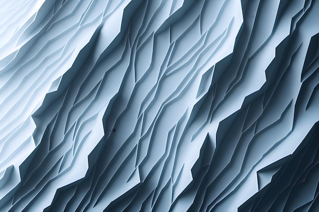 Un'illustrazione 3d degli iceberg con le parole ghiaccio sulla parte superiore.