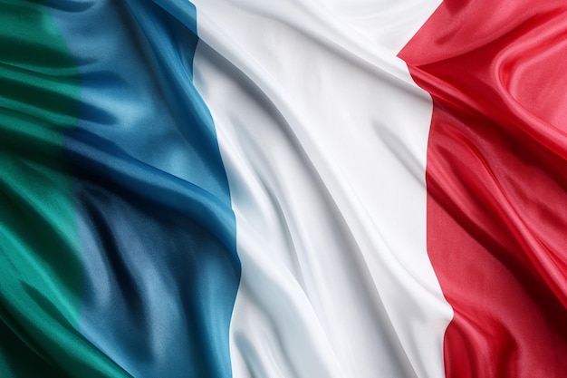 Un'illustrazione della bandiera italiana