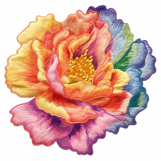 un'illustrazione della peonia dei fiori della rosa dell'annata