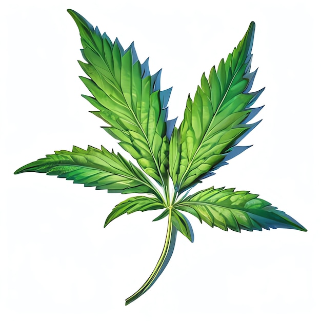 Un'immagine della cannabis per la marijuana ricreativa