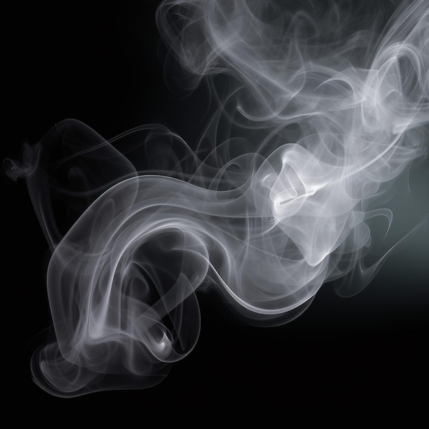un'immagine di fumo che proviene dal fumo.