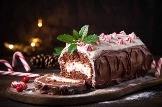 Un'immagine di torta per Natale