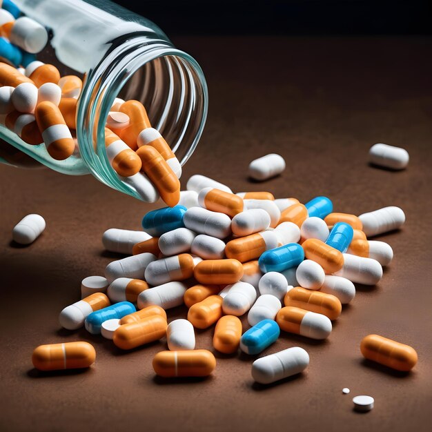 un'immagine di una mano che versa pillole da una bottiglia in un'altra per la gestione dei farmaci