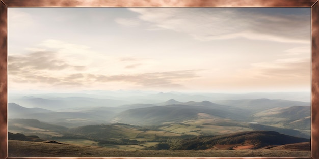 un'immagine di una montagna con un cielo sullo sfondo