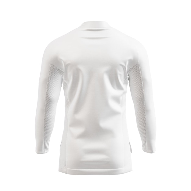 un'immagine predefinita di una camicia a maniche lunghe isolata su uno sfondo bianco