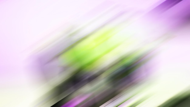 Un'immagine sfocata di uno sfondo sfocato viola e verde