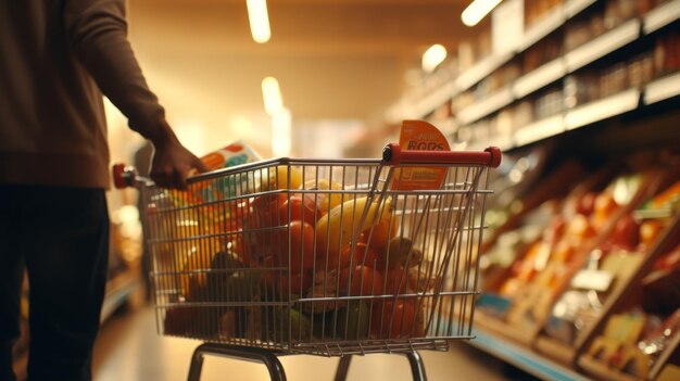 Un incontro inaspettato che rivela sorprese nel corridoio di un supermercato