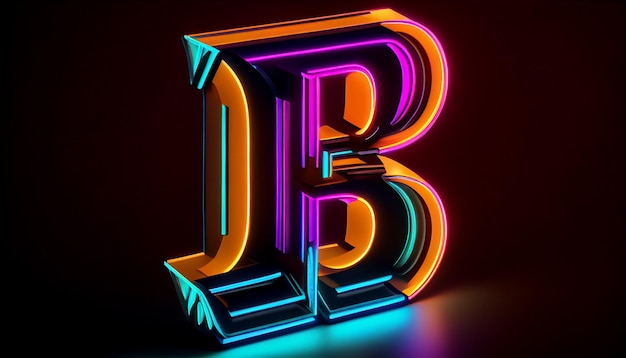 Un'insegna al neon con su scritto j