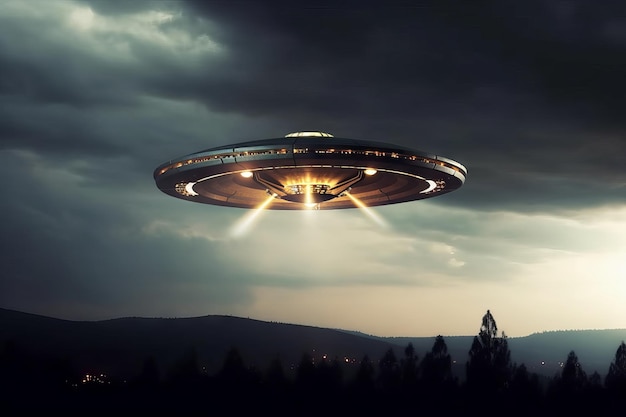 Un'intelligenza artificiale fotogenerativa UFO