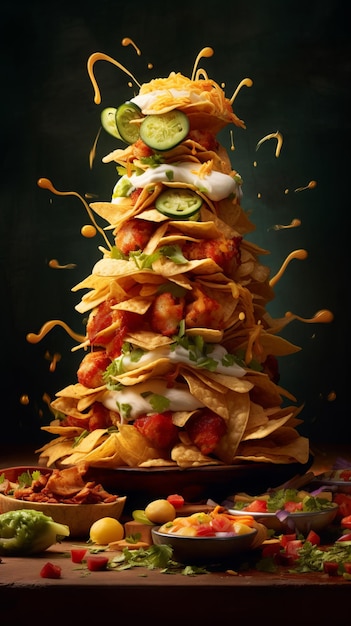 Un irresistibile piatto di nachos