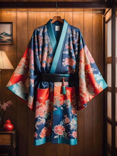 Un kimono tradizionale giapponese