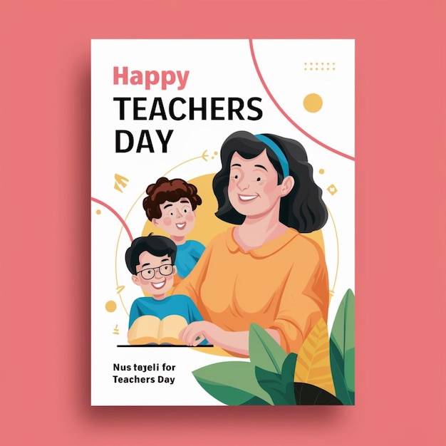 un libro che dice felice giorno degli insegnanti