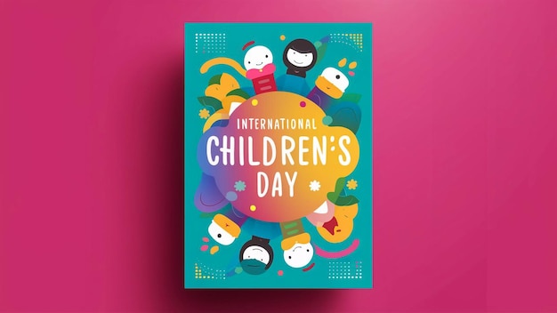 un libro intitolato Childrens Day è scritto da bambini