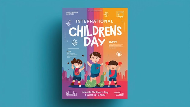 un libro intitolato Childrens Day è scritto da bambini