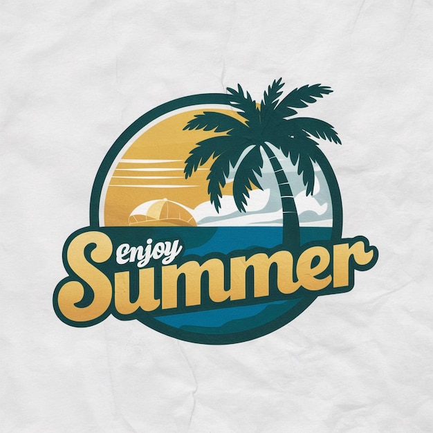 un logo di palma su sfondo bianco