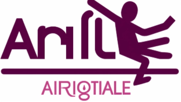 Un logo per airrivalle è mostrato con la parola airrivale sul fondo.