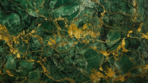 Un marmo verde con accenti dorati