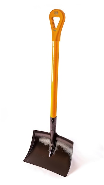 un martello nero e arancione con una maniglia nera