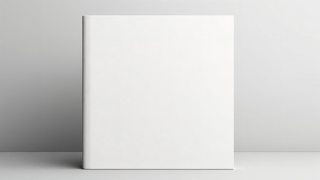 un modello di copertina di un libro bianco