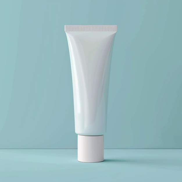 un modello di tubo bianco di modello di tubo crema tubo semplice tubo