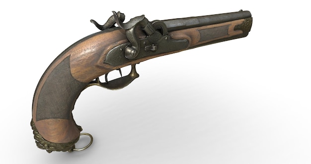 Un modello di una pistola della pistola del gioco.