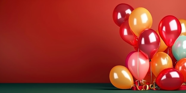 Un mucchio di palloncini