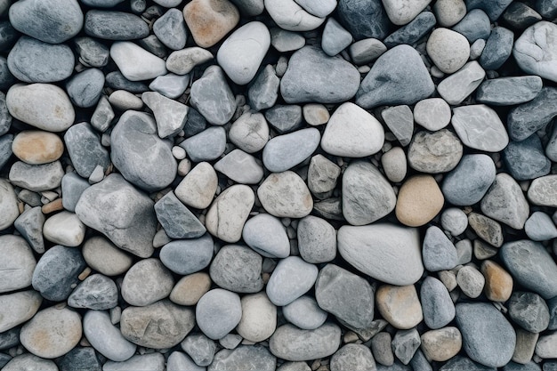 Un mucchio di rocce con la parola mare sopra