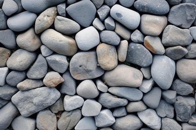 Un mucchio di rocce con la parola spiaggia sopra