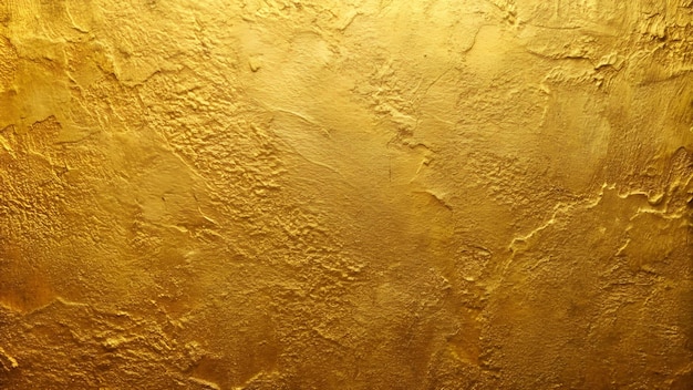 un muro color oro con una croce su di esso
