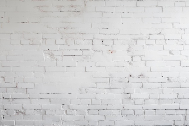 Un muro di mattoni bianchi con un muro di mattoni bianchi e un muro di mattoni bianchi.