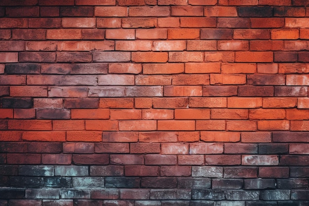 Un muro di mattoni con sopra la parola mattone