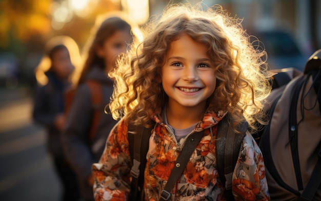 Un nuovo inizio Ritorno a scuola Abbracciando l'apprendimento e la crescita