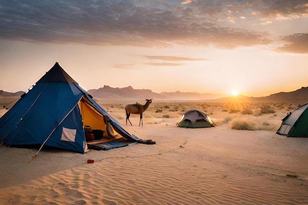 un'oasi nascosta nel deserto dove vive una tribù nomade