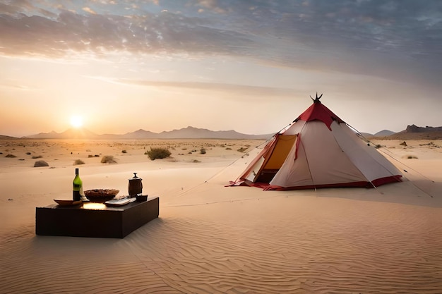 un'oasi nascosta nel deserto dove vive una tribù nomade