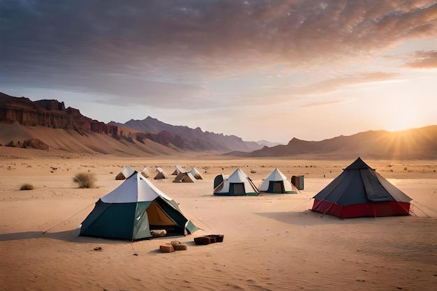 un'oasi nascosta nel deserto dove vive una tribù nomade