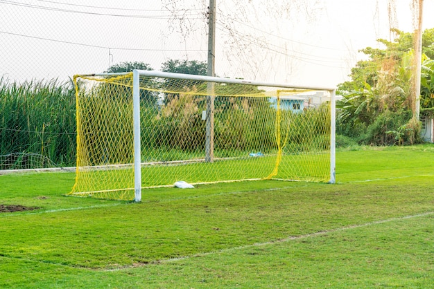 Un obiettivo di calcio