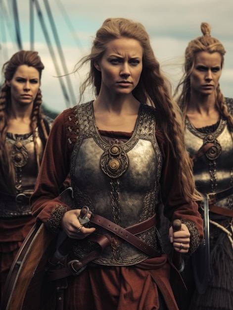 Un'occhiata al feroce mondo delle scuderie nordiche che mostrano forza coraggio e le storie non raccontate delle donne guerriere vichinghe nelle pagine della storia e del mito