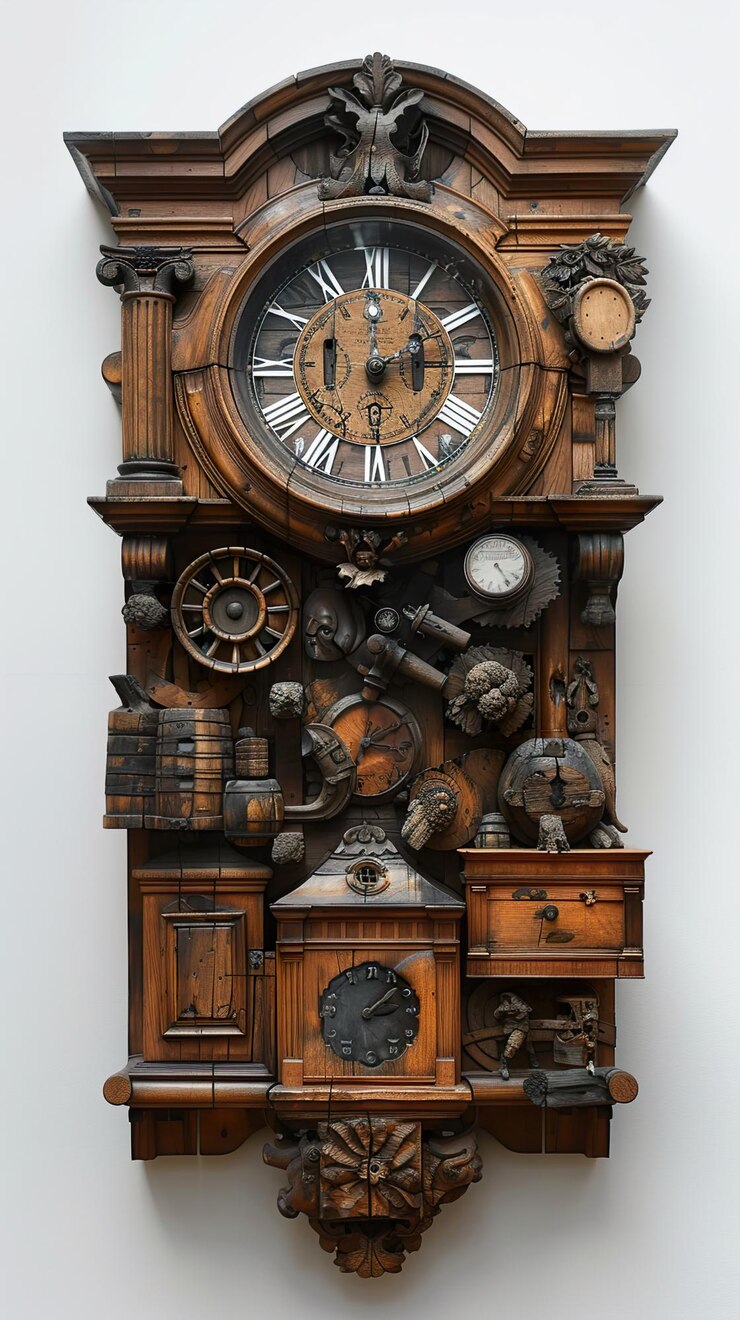 Foto un orologio con un quadrante che dice l'ora come 12 00