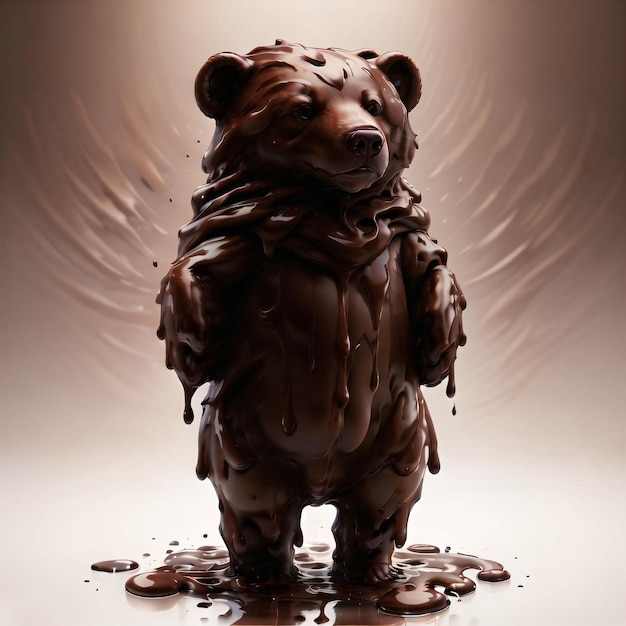 Un orsetto di cioccolato
