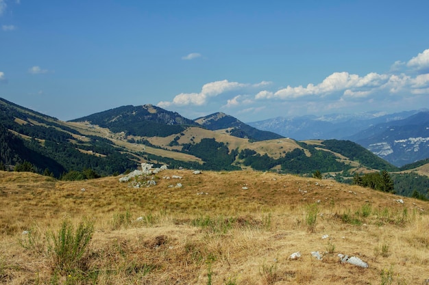 Un paesaggio montano