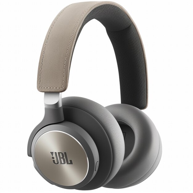 Un paio di cuffie con sopra il nome jbl.