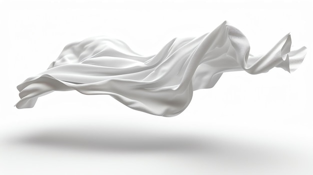 un panno bianco con la parola a su