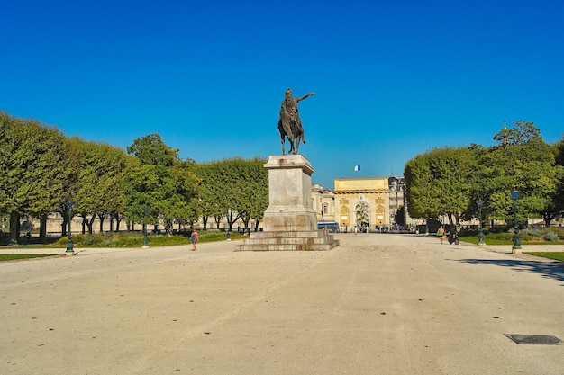 Un parco nella città francese Montpellier