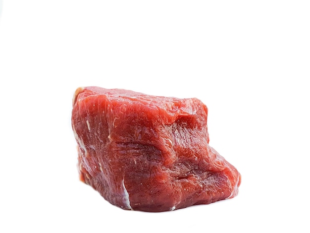 Un pezzo di carne con sopra la parola carne.